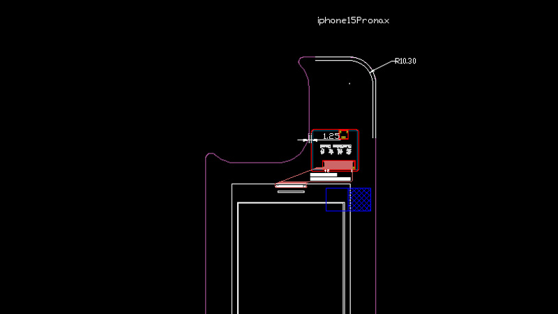 iPhone 15 pro max 墨水屏nfc手機(jī)殼 設(shè)計